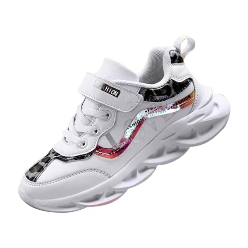 Turnschuhe Mädchen Sneakers Modische Laufschuhe Einfarbige Sportschuhe Atmungsaktiv Leichte Hallenschuhe Trekking Barfußschuhe Für Laufen Freizeit Walkingschuhe Straßenlaufschuhe von Generisch