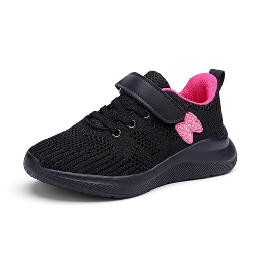 Turnschuhe Mädchen - Unisex-Kinder Sneaker Atmungsaktiv Sportschuhe Leicht Kinderschuhe Hallenschuhe Fitnessschuhe Outdoor Laufschuhe Mesh Freizeitschuhe von Generisch