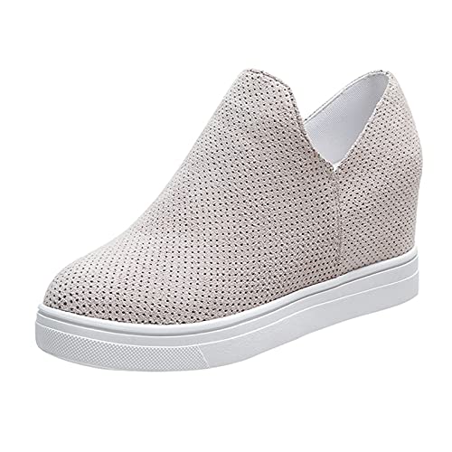 Turnschuhe Sneaker Damen Plateau Sommer Sneaker Und Elegante Und Bequeme Winterstiefel Für Damen Die Den Charme Einer Zeigen! Meer Schuhe Breite Füße Super Plateau Freizeitschuhe von Generisch