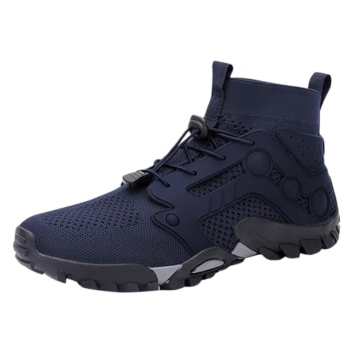Turnschuhe Trekkingschuhe Herren Wanderschuhe Sportschuhe Laufschuhe Walkingschuhe Bequeme Sneaker Kletterschuhe Outdoorschuhe Sommer Schuhe Wanderstiefel Trailrunning Halbschuhe Outdoor Rutschfest von Generisch