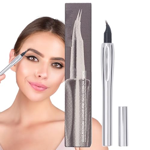 Two Graph Eyebrow Stift - Langlebiger Brauenstift, Gabel -Tipp -Make -up -Werkzeug | Beauty Cosmetic Eye -forming -Enhancer, Präzisionsfarbenanwendungsbürste Mit Natürlicher Oberfläche, Mehrzweckgebra Two Graph Eyebrow Stift - Langlebiger Brauenstift, Gabel -Tipp -Make -up -Werkzeug | Beauty Cosmetic Eye -forming -Enhancer, Präzisionsfarbenanwendungsbürste Mit Natürlicher Oberfläche, Mehrzweckgebra von Generisch