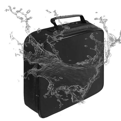 Überbrückungskabeltasche – Auto-Werkzeug-Organizer, wasserdicht, feuerhemmend, EV-Organizer, Oxford-Tuch, Auto-Batterie-Sturzkabel-Tasche, Aufbewahrungstasche für Kabel, Kabel, schwarz, von Generisch