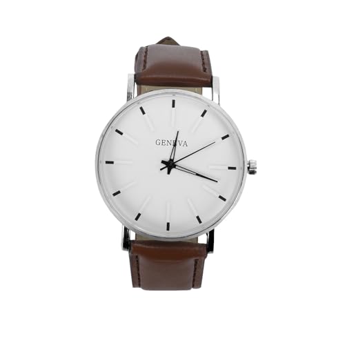 Uhr für Herren Edelstahlarmband Uhr eine Business Herrenuhr für Herren Damen Sportuhr Nylon (U # 2, One Size) von Generisch