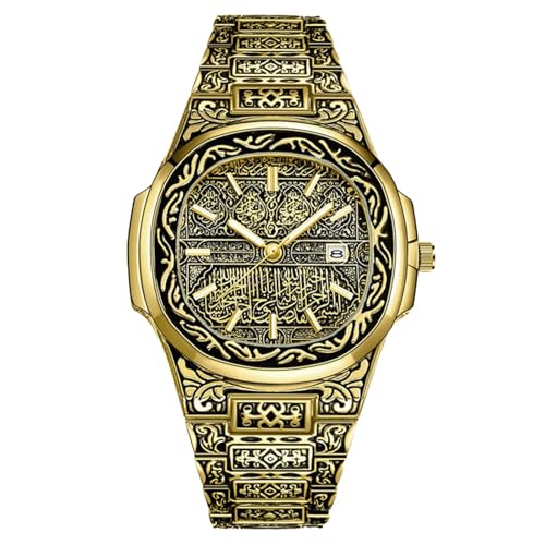 Uhren Herren Atmosphärische Herrenuhr Business Wear Uhr Casual und Herrenmode Uhr Elegante Herrenuhr Armbanduhren Mit Zahlen (A, One Size) von Generisch