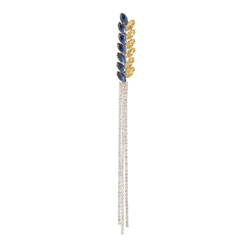 Ukraine Anstecknadel mit Quaste Ukraine Nationalflagge Metall Anstecknadeln Blau Gelb Pin Knöpfe Ukraine Ukraine Weizen Ukrainien von Generisch