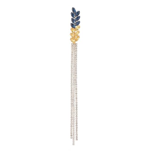 Ukraine Anstecknadel mit Quaste Ukraine Nationalflagge Metall Anstecknadeln Blau Gelb Pin Knöpfe Ukraine Ukraine Weizen Ukrainien von Generisch