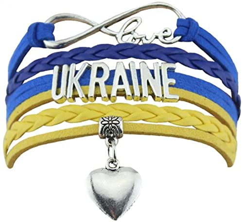 Ukraine geflochtenes Armband, ukrainische gewebte Armbänder, Schmuck für Damen und Herren, schön und professionell von Generisch