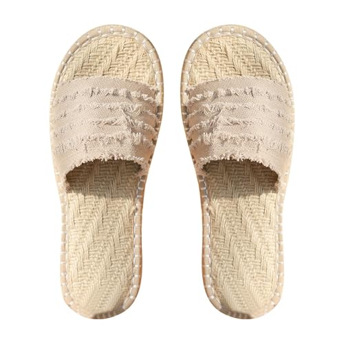 Ultimative Damensandalen für den Alltag. Offenes Zehendesign. Vielseitige Mode für Frühling und Sommer. Lässiges Styling mit breiten Riemen und flacher Sohle. Damenschuhe Stiefeletten (Light Gray, 43) von Generisch