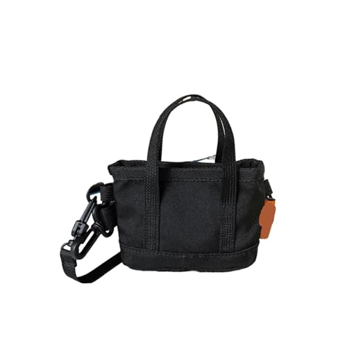 Umhängetasche, Nylon, einfarbig, für Damen und Herren, Reißverschluss, kleine Umhängetasche für Laufen im Freien von Generisch