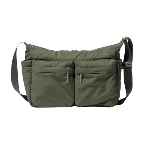 Umhängetasche GN Schultertaschen Stylische Umhängetaschen Multifunktionale Tote Bag Leichte Freizeittasche Tragbare Shopper Tasche für Schule Outdoor Ausflug Ausgehen Camping Einkaufen von Generisch