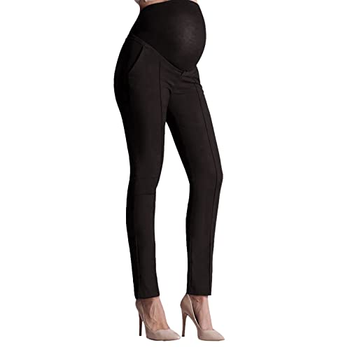 Umstandsmode Herbst Bequeme Blickdicht High Waist Große Größen Umstandsmode Umstandshose Sport Stretch Herbst Lustig Leggings Schwangerschaftshose Länge Weich Schwangerschaftsmode Umstandsleggings von Generisch