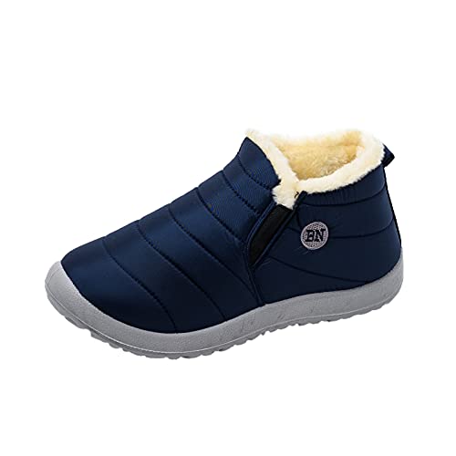 Unisex Barfußschuhe Winter Gefüttert Winterschuhe Wasserabweisend rutschfeste Warm Outdoor Bequem Barfuss Schuhe Barfußschuhe Herren Winter barfuss Schuhe Damen wasserfest Winterstiefel von Generisch