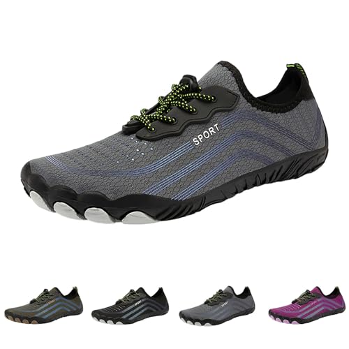 Unisex Barfußschuhe&Badeschuhe: Strandschuhe, Wasserschuhe, Surfschuhe, Schwimmschuhe für Damen Herren, Kinder Barfussschuhe, Multifunktionsschuhe für Wassersport, Aquaschuhe mit Dicker Sohle Unisex Barfußschuhe&Badeschuhe: Strandschuhe, Wasserschuhe, Surfschuhe, Schwimmschuhe für Damen Herren, Kinder Barfussschuhe, Multifunktionsschuhe für Wassersport, Aquaschuhe mit Dicker Sohle von Generisch