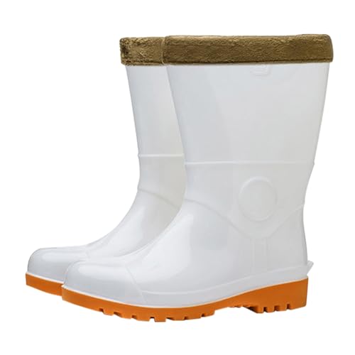 Unisex Extra Weit Gummistiefel,Wasserdicht Regenstiefel,Robuste Sicherheitsstiefel,Sicherheitskappe Und Sicherheitssohle,Mit Dicker Sohle Arbeitsstiefel,Sohle Durchtrittssicher & Rutschhemmend Unisex Extra Weit Gummistiefel,Wasserdicht Regenstiefel,Robuste Sicherheitsstiefel,Sicherheitskappe Und Sicherheitssohle,Mit Dicker Sohle Arbeitsstiefel,Sohle Durchtrittssicher & Rutschhemmend von Generisch