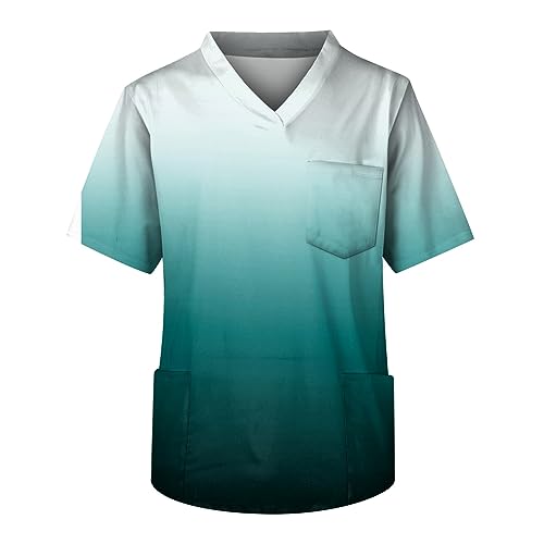 Unisex Kasack Pflege Kurzarm Kostüm Mit Anfangsbuchstabe A Schlupfkasack Damen Arzt Kittel Weisses Hose Medizin Herren Scrubs Hosen Medica Arztkostüm Schlupfhosen von Generisch