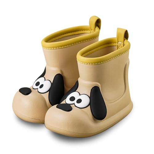 Unisex Kinder Allrounder Gummistiefel Wasserdicht Gummistiefel Regen Stiefel Leicht Rutschfeste Sohle Rain Boots Kids Bootschuhe von Generisch