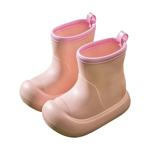 Unisex Kinder Gummistiefel Junge Mädchen Rain Boot rutschfest und Federleicht Gummischuhe Gummistiefel Wetterfeste Regen Schule Freizeit Garten Camping von Generisch