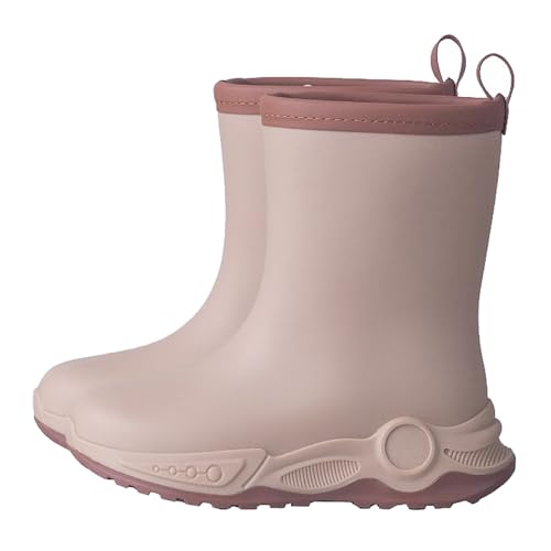 Unisex Kinder Gummistiefel Leichte Rutschfeste Regenschuhe Cartoon Wasserdicht Regenstiefel Atmungsaktiv für alle Jahreszeiten von Generisch