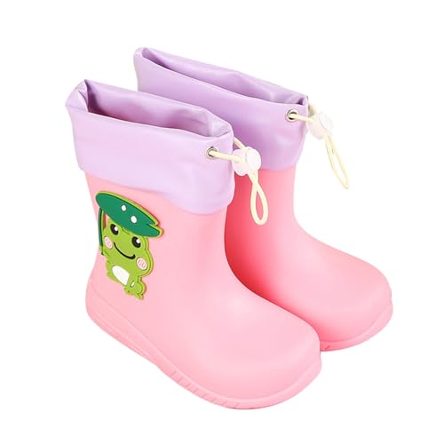 Unisex Kinder Gummistiefel Mit Verschnürbarer Nylonstulpe Wasserdichte Regenstiefel Rutschfester Federleichte Atmungsaktiv Regenschuhe Gartenschuhe Halbhoher Gummistiefel Für Jungen Mädchen (Red, 18) Unisex Kinder Gummistiefel Mit Verschnürbarer Nylonstulpe Wasserdichte Regenstiefel Rutschfester Federleichte Atmungsaktiv Regenschuhe Gartenschuhe Halbhoher Gummistiefel Für Jungen Mädchen (Red, 18) von Generisch