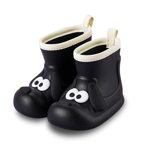 Unisex Kinder Gummistiefel Wasserdichte Regenschuhe Mit Rutschfester Sohle Federleichte Atmungsaktiv Ungefütterter Regenstiefel Gartenschuhe Bequeme Halbhoher Gummistiefel Für Jungen (Black, 3-4Years) Unisex Kinder Gummistiefel Wasserdichte Regenschuhe Mit Rutschfester Sohle Federleichte Atmungsaktiv Ungefütterter Regenstiefel Gartenschuhe Bequeme Halbhoher Gummistiefel Für Jungen (Black, 3-4Years) von Generisch
