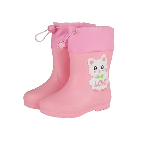 Unisex Kinder Rain Boot Gummistiefel Mit Rutschfester Sohle Federleichte Atmungsaktiv Ungefütterter Regenstiefel Slip-On Stiefel Unisex Kinder Rain Boot Gummistiefel Mit Rutschfester Sohle Federleichte Atmungsaktiv Ungefütterter Regenstiefel Slip-On Stiefel von Generisch