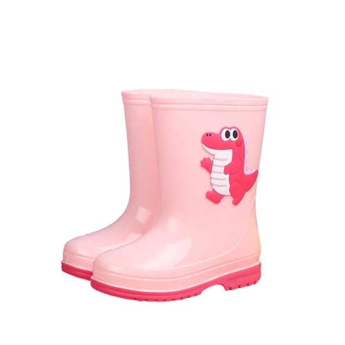 Unisex Kinder Rain Boot Stiefelette Bequeme Regen Stiefel rutschfeste Rain Boots wasserdichte Stiefeletten Regen Schule Freizeit Garten Camping von Generisch