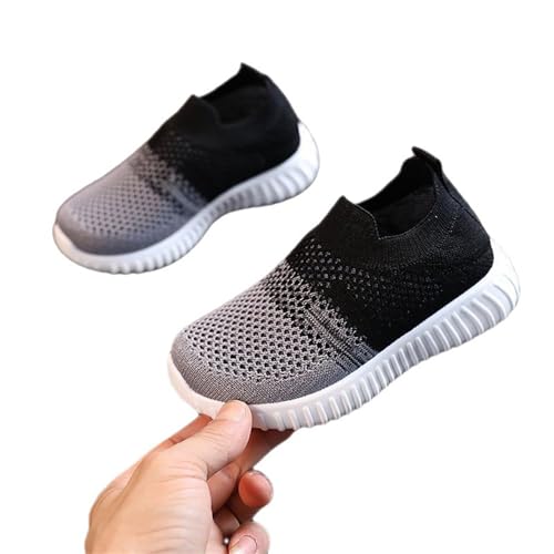 Unisex Kinder Shoes Sneaker Schuhe Lauflernschuhe Weiche Sohle Schnüren Sneakers Anti-Rutsch Hallenschuhe Draußen von Generisch