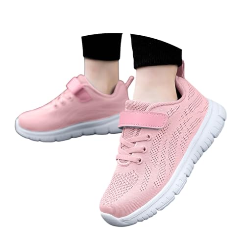 Unisex Kinder Turnschuhe Jungen Sportschuhe Atmungsaktiv Laufschuhe Mädchen Leichtgewicht Sneaker rutschfest Hallenschuhe Freizeit Fitnessschuhe von Generisch