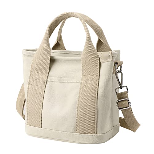 Unisex-Tasche mit großem Fassungsvermögen, modische tragbare Canvas-Tasche, Umhängetasche, Kuriertasche, Herren-Geldbörsen oder Schultertaschen, a, Einheitsgröße von Generisch