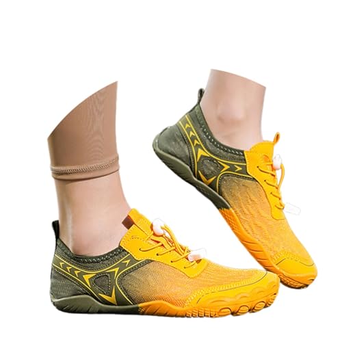 Unisex Wasserschuhe Paar Outdoor Trekking und Strand Sandalen, Orange, 43 EU von Generisch