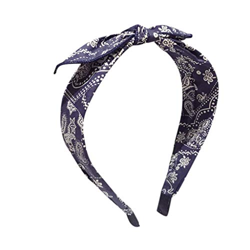 Unisex Weihnachten Stirnband Damen Blume Casual Stirnband Druck Cashew Niedlich Stirnband Bequem Gym Weich Sport Zubehör von Generisch