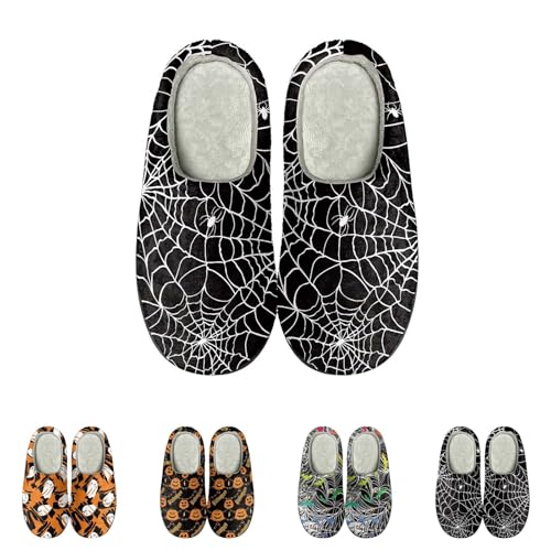 Unisex Winterhausschuhe Flache Filzpantoffeln Damen rutschfest Hausschuhe Damen Winter Plüsch Pantoletten Weiche Warm Leicht Slippers Geschlossen Flauschig Filzhausschuhe Bequeme Hauspatschen von Generisch