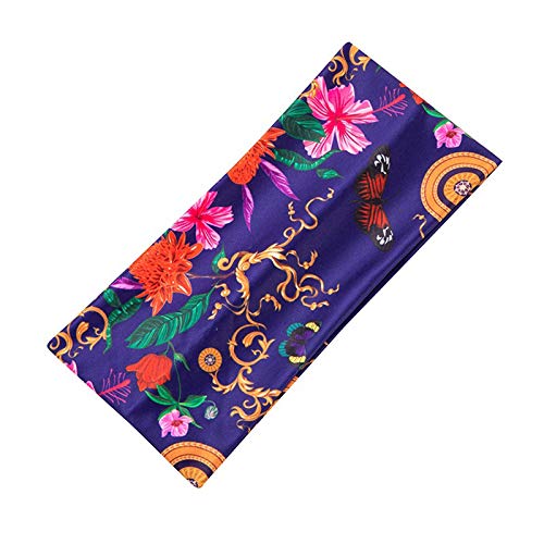 Unisex verstellbares Stirnband Fitness Sport Stirnband Ice Yoga Seide Multifunktionales Erwachsenen-Stirnband Stoff Langlebig Elastische Hautpflege Stirnbänder von Generisch