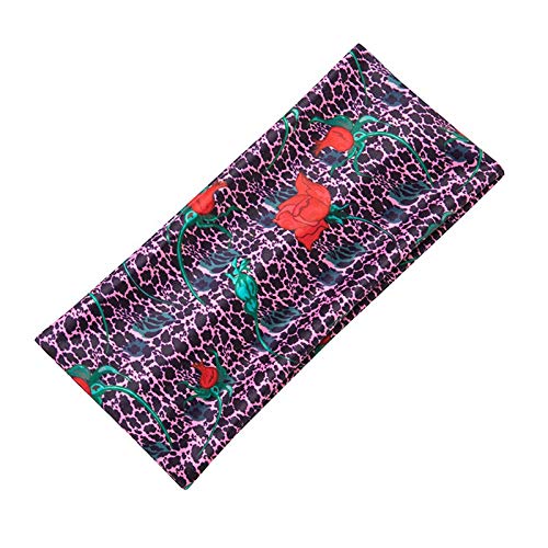 Unisex verstellbares Stirnband Fitness Sport Stirnband Ice Yoga Seide Multifunktionales Erwachsenen-Stirnband Stoff Langlebig Elastische Hautpflege Stirnbänder von Generisch