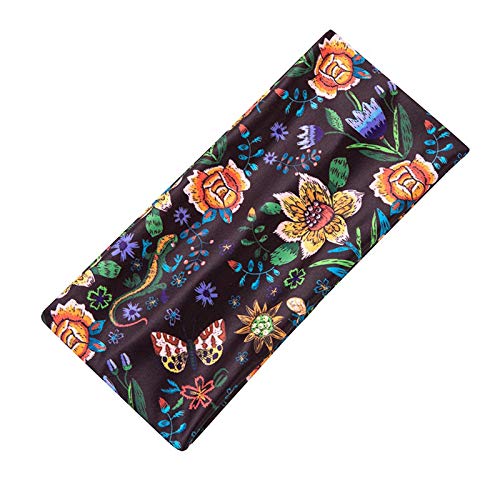 Unisex verstellbares Stirnband Fitness Sport Stirnband Ice Yoga Seide Multifunktionales Erwachsenen-Stirnband Stoff Langlebig Elastische Hautpflege Stirnbänder von Generisch