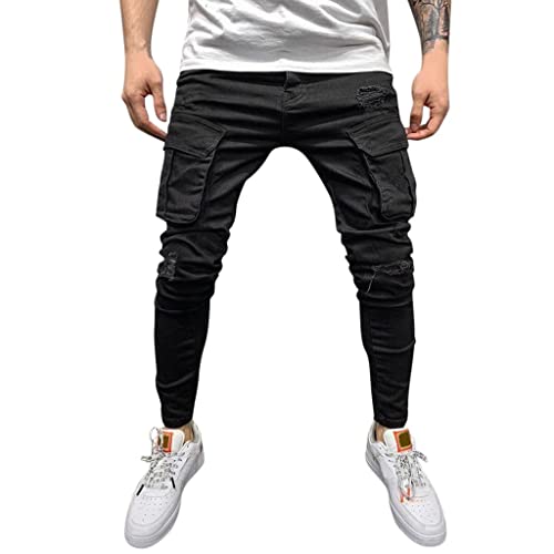 Unterhosen männer lang Stoffhose Sport Hosen männer Herren Kleidung Pants Schlaghose Herren Kurze Hosen Herren 2023 Cargo Hosen männer urban Classic M 26.99 von Generisch