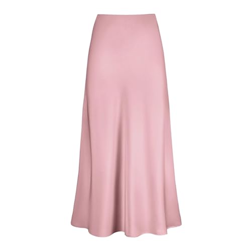 Unterrock Damen Lang Elegantes Unsichtbar Rock Unterkleid Klassischer Underskirt Lang Petticoat Lange Halbrock Knielang Petticoa Antistatisch Glatte Unterrock Petticoat Weich Unterrock von Generisch