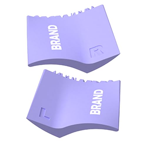 Unterwimpern-Stempel-Werkzeug, Silikon-Eyeliner & Mascara-Schutz, Präzisions-Wimpern-Schablone für kein Verschmieren, Make-up-Anwendung, aus wiederverwendbarem Silikonmaterial, 3,5 x 3,2 x 14,5 cm von Generisch