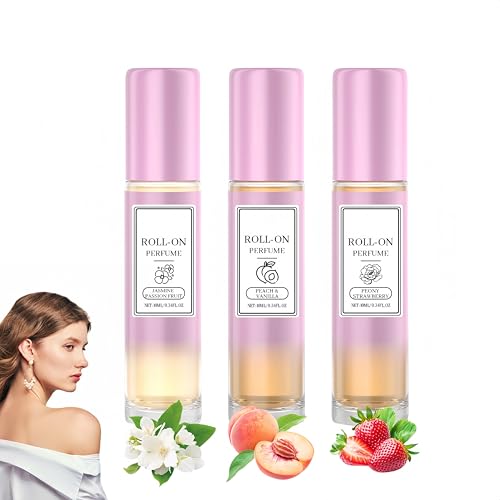 UpgradePheromone Parfüm Set, Damen Parfum mit Essenz Öl, Dauerhafte Frische Damen Parfüm leicht zu tragen Geschenk, Setzt Beispielloses Selbstvertrauen und Charme Frei, Lang Anhaltender Duft von Generisch