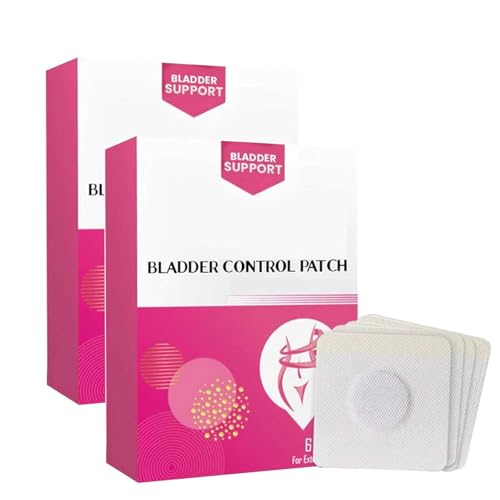 Urinary Leakage Patch,RelievePostpartum Urinary Leakage In Women,Bladder Control Anti-Inkontinenz Patch,Urinary Comfort Care, Breathable Skin Friendly Design, Work Travel Use (2 Box, One Size) von Generisch