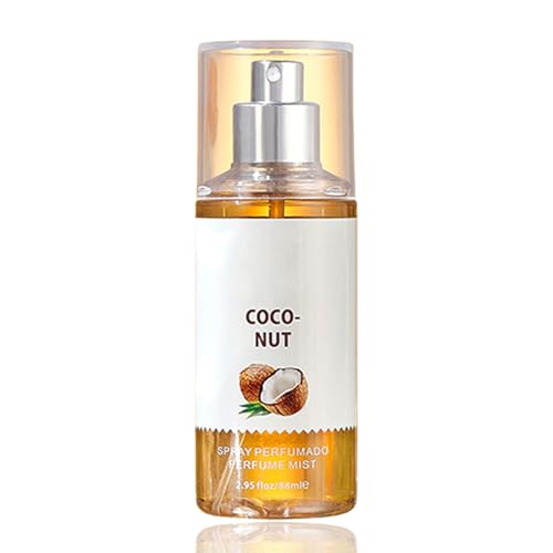 V Secret Vanille Bernstein Passion Bodyspray, Hair & Body Spray Parfum Damen, Coconut Passion Fragrance Mist, Langanhaltender Duftspray, Eau de Parfum Für damen, Ideal für den Sommer (Kokosnuss) von Generisch