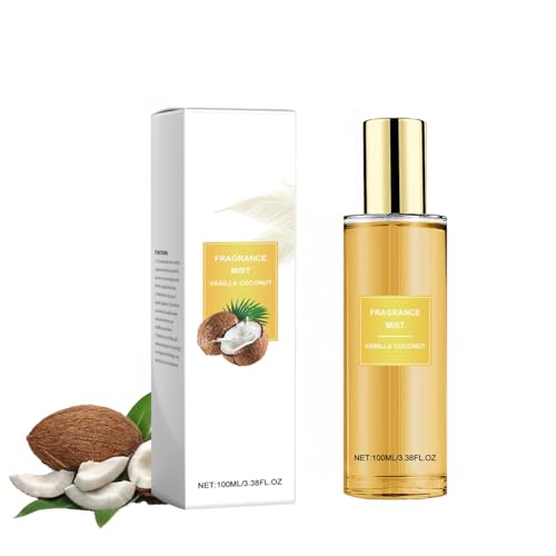 Vanille Coconut Passion Bodyspray, Vanille Parfüm,Kokos Parfum, Eau de Parfum Für damen, Coconut Passion Fragrance Mist, Lang anhaltende Frische, 100ml (1PC) von Generisch