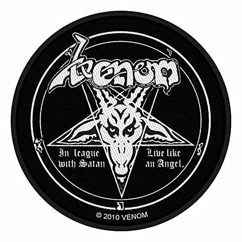 Venom - In League with Satan Aufnäher - Patch - Black Metal Badge von Generisch