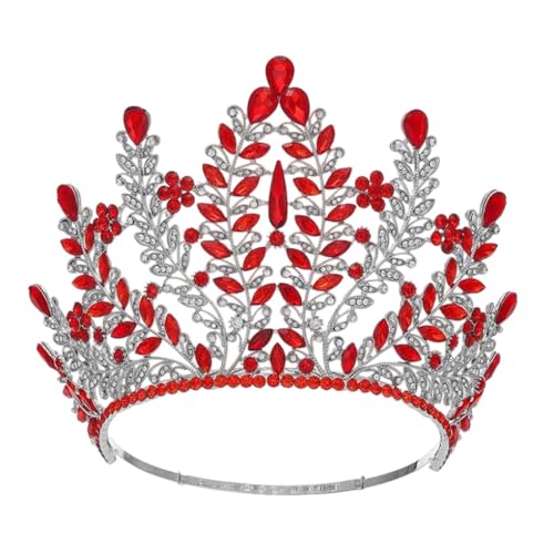 Verstellbare Hochzeitskrone für Frauen, Festzug, Haarschmuck-Zubehör von Generisch