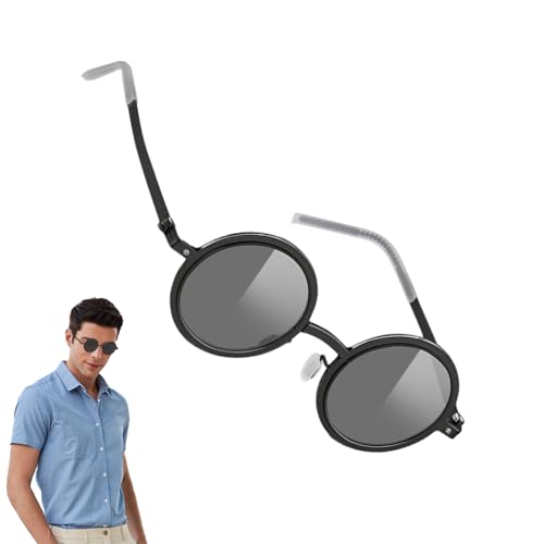 Verstellbare Sonnenbrille Für Herren - Fahrrad-Sonnenbrille Mit Sonnenschutz Und Integriertem ND-Filter,Mode UV-Block Brille Für Reisen Stadtbummel Angeln Outdoor Sport von Generisch