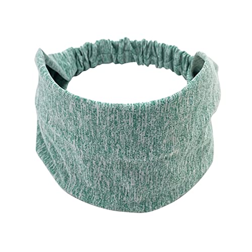 Verstellbares Stirnband für Herren, Turban-Kopfband, breites elastisches Stirnband, Sport, Yoga, weich, dehnbar, praktisch, leichtes Accessoire von Generisch