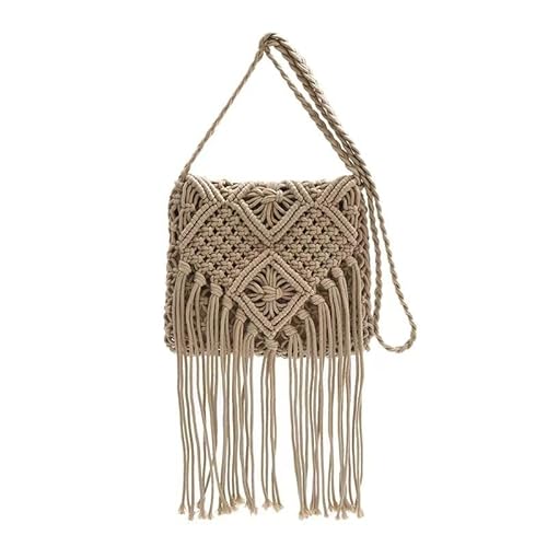 Vintage Fringe Messenger Bag, einfarbige Leder-Umhängetasche, stilvolle minimalistische Umhängetasche, weiche Umhängetasche für Sommer-Outfits und lässige Streetwear, grau, Einheitsgröße Vintage Fringe Messenger Bag, einfarbige Leder-Umhängetasche, stilvolle minimalistische Umhängetasche, weiche Umhängetasche für Sommer-Outfits und lässige Streetwear, grau, Einheitsgröße von Generisch