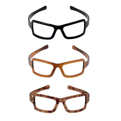 Vintage Sonnenbrille Rahmenform Haarband für Frauen Süßes Haar Ornament Haar N6z9 Band Mode Haar Zugang Hoop Band von Generisch