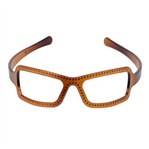 Vintage Sonnenbrille Rahmenform Haarband für Frauen Süßes Haar Ornament Hoop Haarband N6z9 Band Mode Zugang Haar von Generisch
