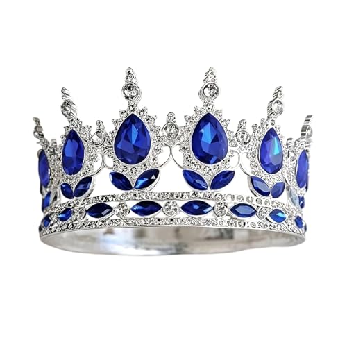 Vintage Tiara Krone Für Frauen Strass Hochzeit Glitzernde Braut Diadem Haarschmuck Ideal Für Hochzeiten Verlobungen Und Besondere Anlässe von Generisch